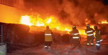 الحماية المدنية تسيطر على حريق في القناطر الخيرية