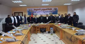 القوات المسلحة تنظف جامعة سوهاج بـ9مليون