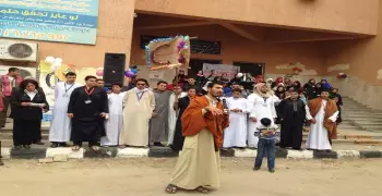 «جلابية بارتي» لطلاب جامعة 6 أكتوبر