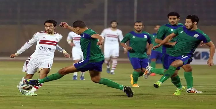  مباراة اليوم| المقاصة يتصدر الدوري بالتعادل مع الزمالك 