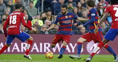 شاهد| أهداف مباراة برشلونة وأتليتكو مدريد اليوم (2-1)