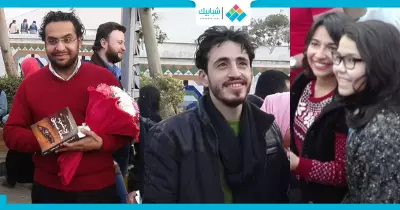 توقيع «غطا وحلة ولا شيء وديوان شعر» بمعرض الكتاب (صور)