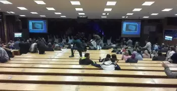بدء الحفل الختام لأسبوع شباب المدن الجامعية (صور)