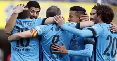 ملخص مباراة برشلونة ولاس بالماس في الدوري الإسباني