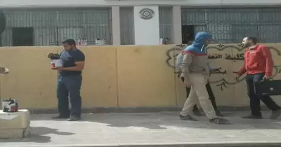 صور| يوم تجميلي بـ«علوم صحية» جامعة بني سويف