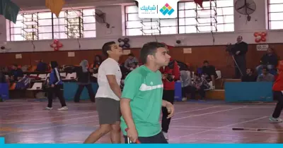 انطلاق بطولة «الريشة الطائرة» لطلاب الجامعات (صور)