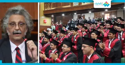 ترحيب طلاب الأزهر بنقيب الأطباء (فيديو)