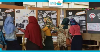«مش لوحدك».. معرض لمناهضة التحرش بجامعة أسيوط