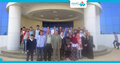 اتحاد طلاب المدارس يزور جامعة كفر الشيخ (صور)