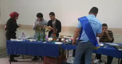 طلاب الجوالة يعرضون أنشطتهم بكلية «آداب القاهرة»