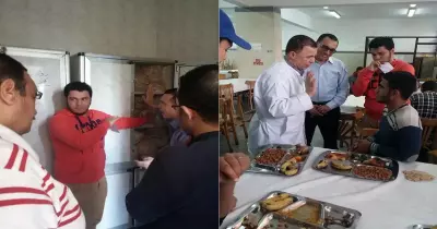 صور| اتحاد «هندسة الفيوم» يتفقد خدمات المدينة الجامعية