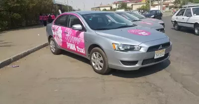 فرص عمل للفتيات في «Pink taxi»