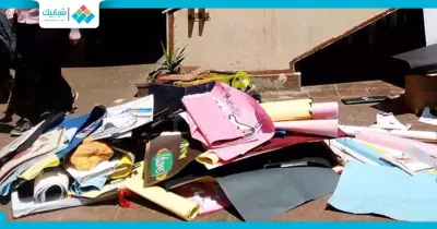 ثورة الورق بـ«ألسن عين شمس» (صور)