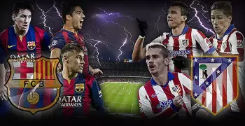 شاهد| ملخص مباراة برشلونة وأتليتكو مدريد (2-1)