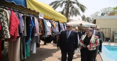 بمشاركة «روتاري» معرض خيري لـ«بنات عين شمس» (صور)
