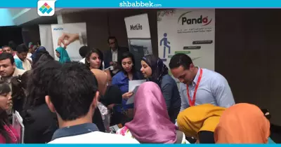 صور| 22 شركة في الملتقى التوظيفي بجامعة أسيوط