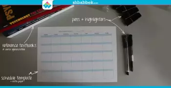 قبل المذاكرة.. اعمل جدولك في 6 خطوات