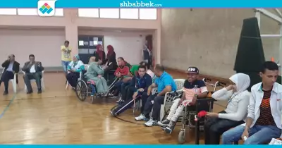 صور| تكريم ذوي الاحتياجات الخاصة بجامعة القاهرة