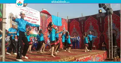 صور| عروض شعبية بحفل «فرقة السمسمية» في جامعة القاهرة