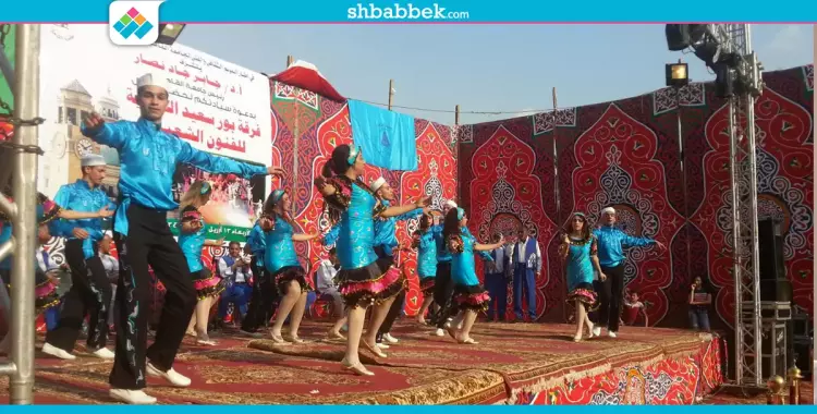  صور| عروض شعبية بحفل «فرقة السمسمية» في جامعة القاهرة 