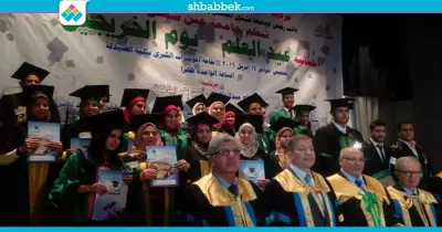 جامعة عين شمس تكرم 199 من أوائل الخريجين (صور)
