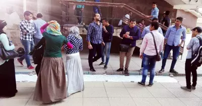 بسبب «تيران وصنافير».. أمن «حلوان» يحتجز 3 طلاب