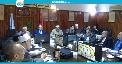 صور| مجلس جامعة الأزهر يناقش الاستعداد للامتحانات