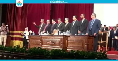نقيب الصحفيين: جابر نصار رمز للدفاع عن الصحافة (صور)