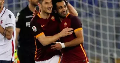 فيديو| الملك وصلاح يمنحان روما وصافة الدوري الإيطالي مؤقتا