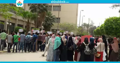 مظاهرة بـ«هندسة الزقازيق» تنديدا بموقف الدول العربية من قصف حلب