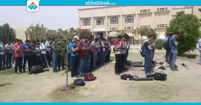 صور| صلاة الغائب على ضحايا حلب بجامعة الأزهر