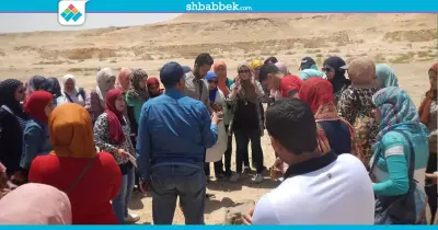 صور| رحلة علمية لطلاب «آداب الزقازيق» لدراسة «الجيمورفولوجية» بالعين السخنة