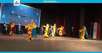 صور| عروض شعبية في مهرجان ختام الأنشطة بجامعة أسيوط