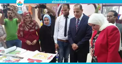 صور| معرض فني للأطفال في ختام أنشطة مركز الطفولة بجامعة المنصورة