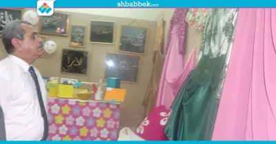 افتتاح معرض تطريز وملابس في جامعة كفر الشيخ بأسعار مخفضة