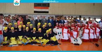 جامعة المنصورة تختتم الأنشطة الطلابية بكلية التربية الرياضية (صور)