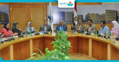 جامعة كفر الشيخ تكرم رئيس إدارة المجالس