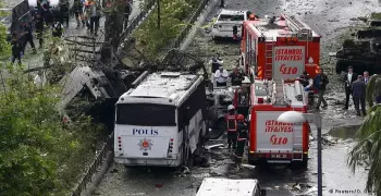 11 قتيلا و36 جريحا في انفجار قنبلة بتركيا