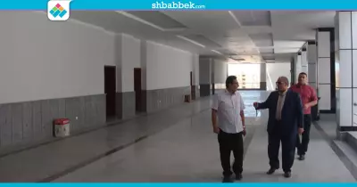 صور| رئيس جامعة دمياط يتفقد إنشاءات الحرم الجامعي الجديد