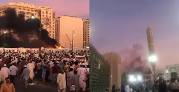 انتحاري يفجر نفسه قرب المسجد النبوي |فيديو