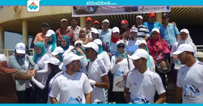 علوم بورسعيد تشارك بحملة «حلوة يا بلدي» |صور