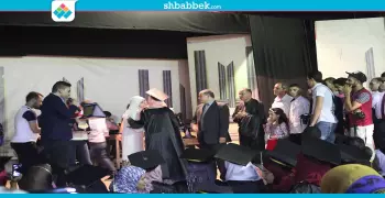 صور| حفل تخرج صيدلة بنات الأزهر 2015-2016
