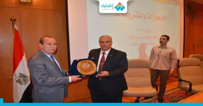 محافظ دمياط يُكرم رئيس الجامعة