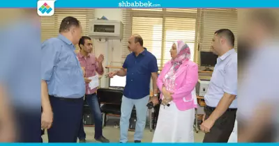 رئيس جامعة الفيوم يتفقد مكتب التنسيق الإلكتروني ومعمل «ملوثات البيئة»