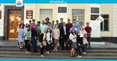رئيس جامعة داغستان يلتقى بطلاب أسيوط (صور)