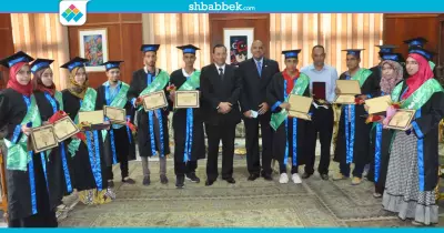 جامعة المنوفية تكرم أوائل الثانوية العامة