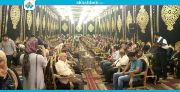 أحمد المسلماني في عزاء «زويل» بجامعة الإسكندرية (صور)