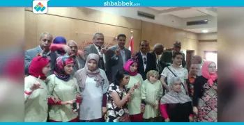 صور| هيئة قصور الثقافة تكرم الموهوبين الصم بجامعة الفيوم