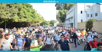 انطلاق ماراثون «بالعجلة للمتحف» من التحرير بـ «الغناء ونط الحبل» صور