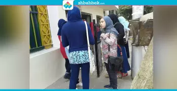 صور| منع دخول الطلاب الجدد لجامعة بني سويف